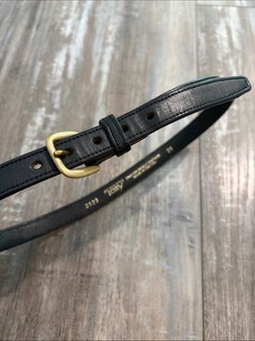 Tory leather belt made in USA size 28